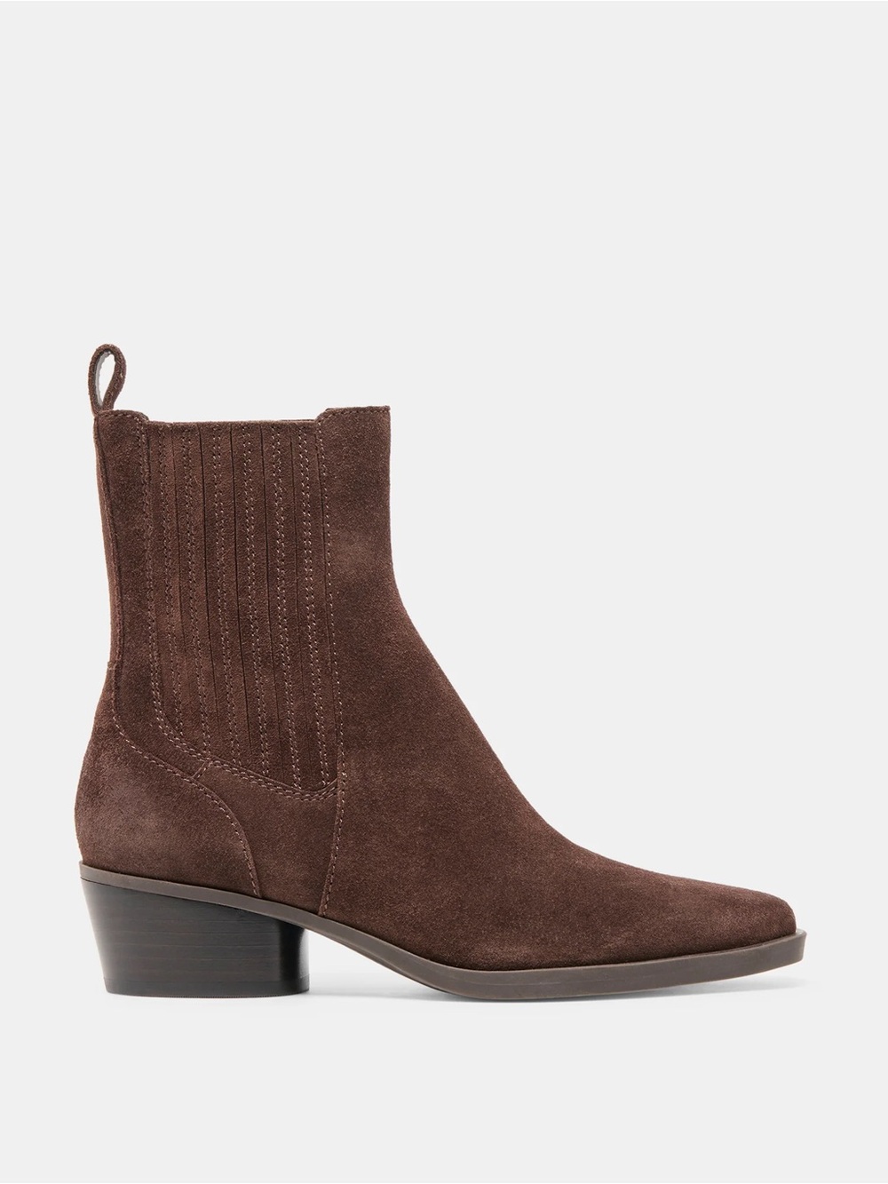Dolce Vita Brown Suede Booties